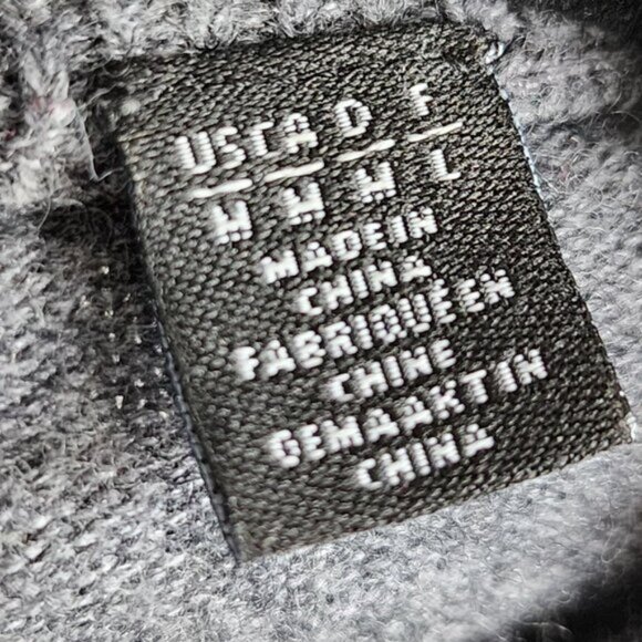 Saks Fifth Avenue Merino Wool & Cashmere Gray Crewneck Sweater | Size M - Picture 5 of 6